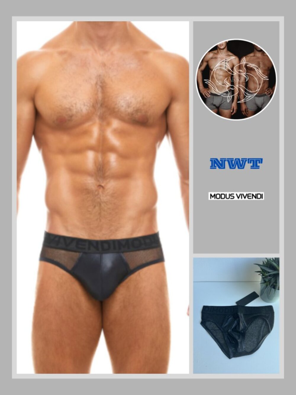 Modus Vivendi - Armour Classic Brief - Black (M)